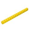 Свинья Радуга Детали MOC 3703 Кирпичик 1 x 16 с 15 Отверстиями DIY Совместимый Собирать Строительные Блоки Частицы Игрушки для Мозга Ребенка