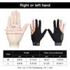 Anti-skid Billiard Glove Breathable Lightweight Pool Gloves 3 Finger Super Elastic Billiard Mitten Pool Players