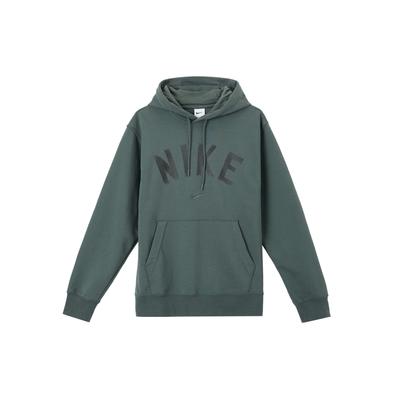 Nike Свитшот с капюшоном и длинным рукавом с логотипом Мужские свитшоты Зеленые FV9920-338