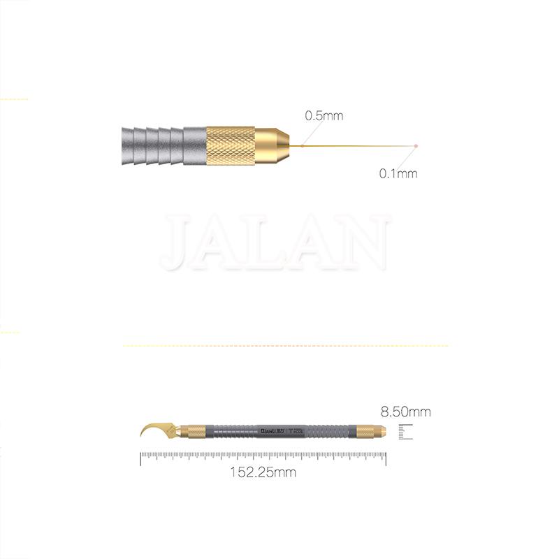 Qianli 007 008 009 011 Тонкое лезвие Многофункциональный нож для удаления клея с CPU и IC Очистка клея с материнской платы BGA чипа Соскребание Выковыривание Нож