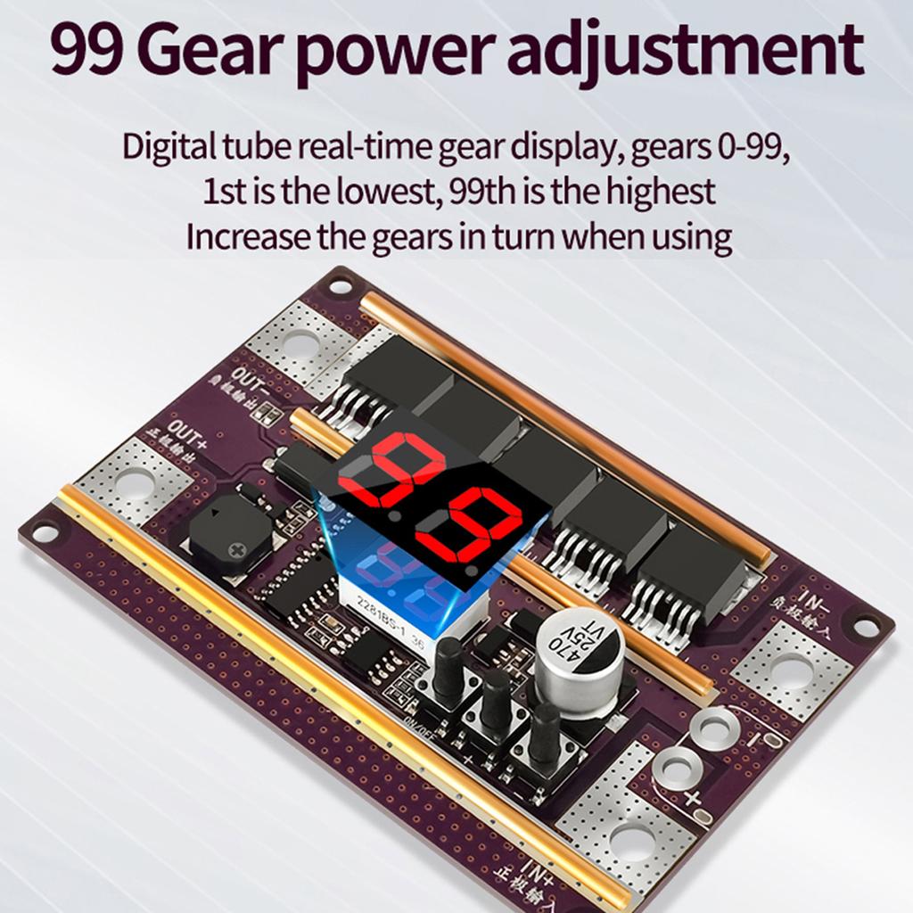 Мини Размер Точечная Сварка DIY Набор 99 Передач Регулируемая Мощность Мини Аппарат для Точечной Сварки Контрольная Плата для Аккумулятора 14650 17490