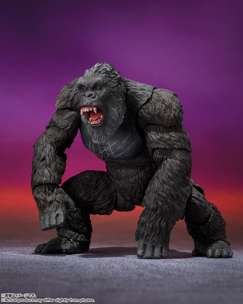 TAMASHII NATIONS Monster Arts Kong KONG FROM GODZILLA x THE NEW EMPIRE Godzilla x Kong New Empire 145 мм окрашенная подвижная фигурка SH. КОНГ (2024)
