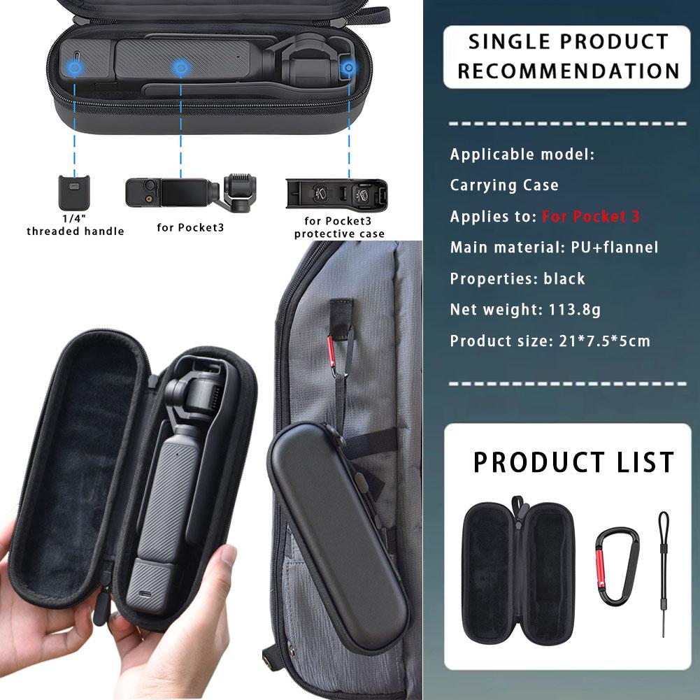 Для DJI Osmo Pocket 3 комплект аксессуаров, Pocket 3 адаптер расширения штатив селфи палка и т.д. - Совместимость: Осмо Карман 3