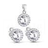 925 Silver Jewelry Set with Engraving