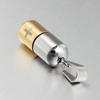Cross Engraved Hole Pill Pendant Titanium Steel Waterproof Pill Case Pendant Charm Gift