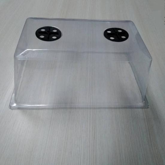 Прозрачная крышка для лотка для проращивания, экологичный ПП, горшок для рассады цветов для суккулентов