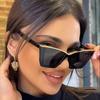 Vintage Cat Eye Sunglasses Women Square Small Frame Sun Glasses Female Brand Designer Retro Shades Fashion