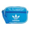 Оригинальная полиуретановая наплечная сумка, сумка кроссбоди мини унисекс синяя Adidas IR5439