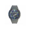 Casio Мужские часы с ЖК-дисплеем и аналоговым двойным дисплеем Серия Gray GA-2100-1A1(Watch3--)