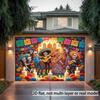 2D plane, 1 Mexican Day of the Dead party banner - Vibrant Day of the Dead decorationszyc