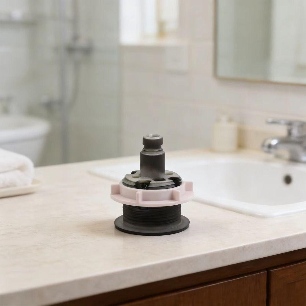 Water-Saving Toilet Push Button Chrome Plating Flush Valve Button Toilet Flush Valve Toilet Tank