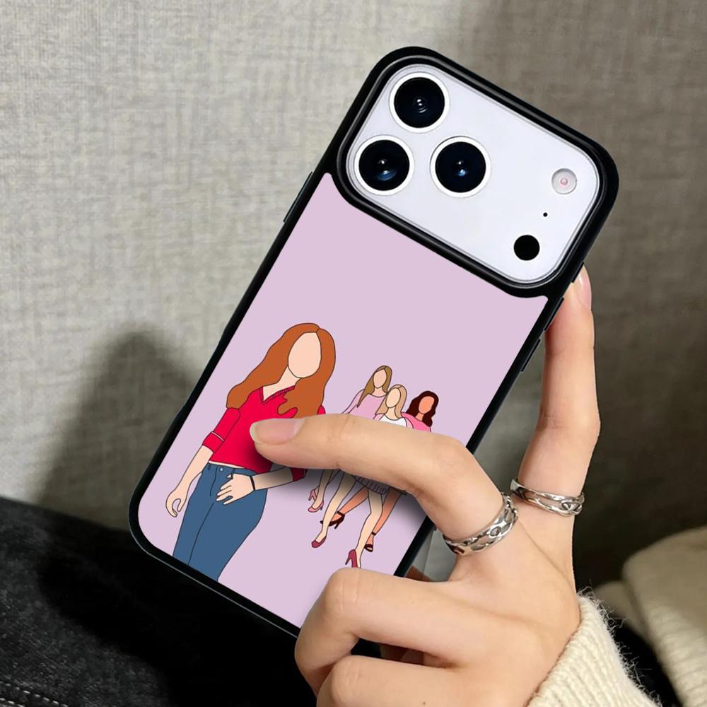 Чехол Case для iPhone 17 Air 16 Pro Max 15 Plus 11 13 Mini 14 12 Задняя крышка телефона Отчаянные домохозяйки