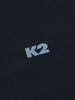 K2 Ktr Графическая футболка с коротким рукавом и круглым вырезом_Полуночный синий