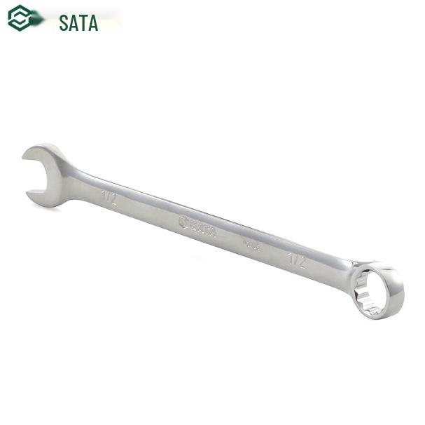 Гаечный ключ Sata Имперский Полная полировка 2-в-1, Размеры 40101-40116