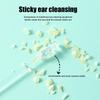 24Pcs/Box Disposable Sticky Ear Digger Pick Reusable Ear Cleaner Soft Ear Wax Removal Tool Earwax Remover For Olders Adult Kid