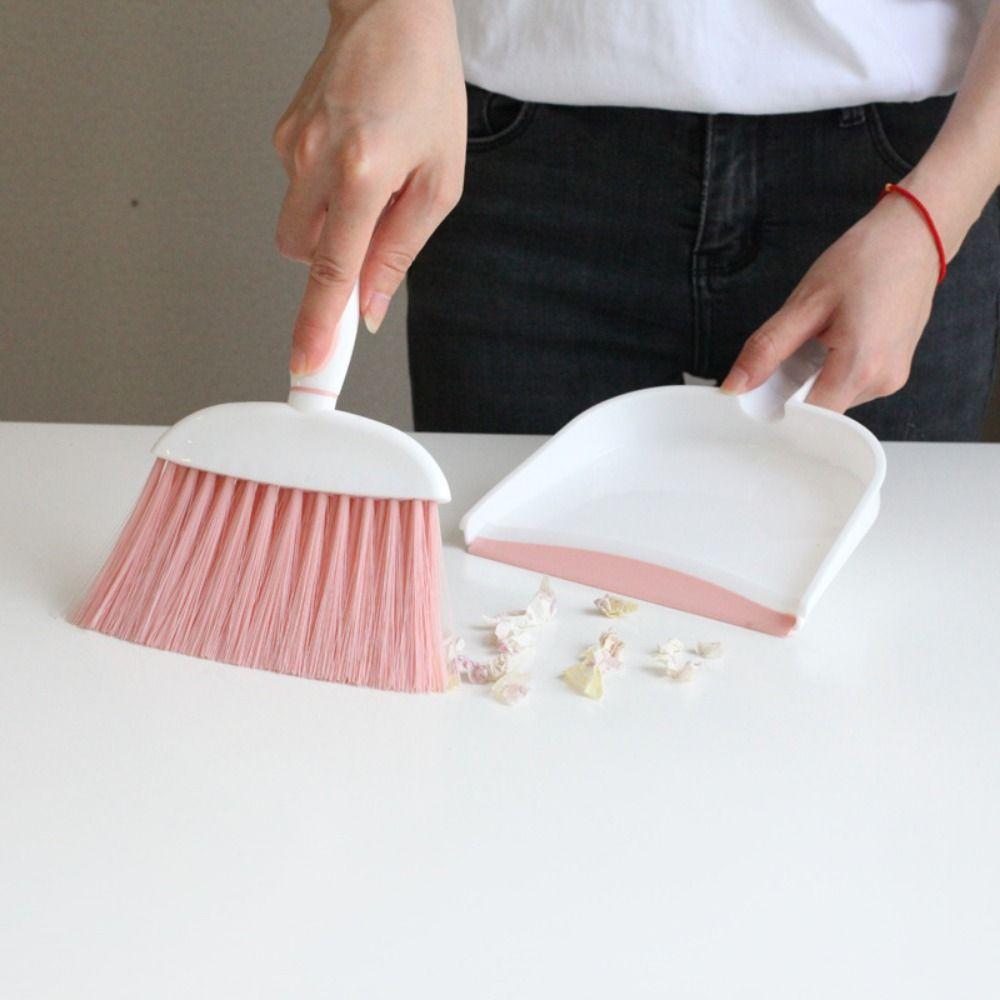 Durable Cleaning Brush Set Handheld Desktop Mini Broom Set Handheld Sweeping Brush Home Cleaning