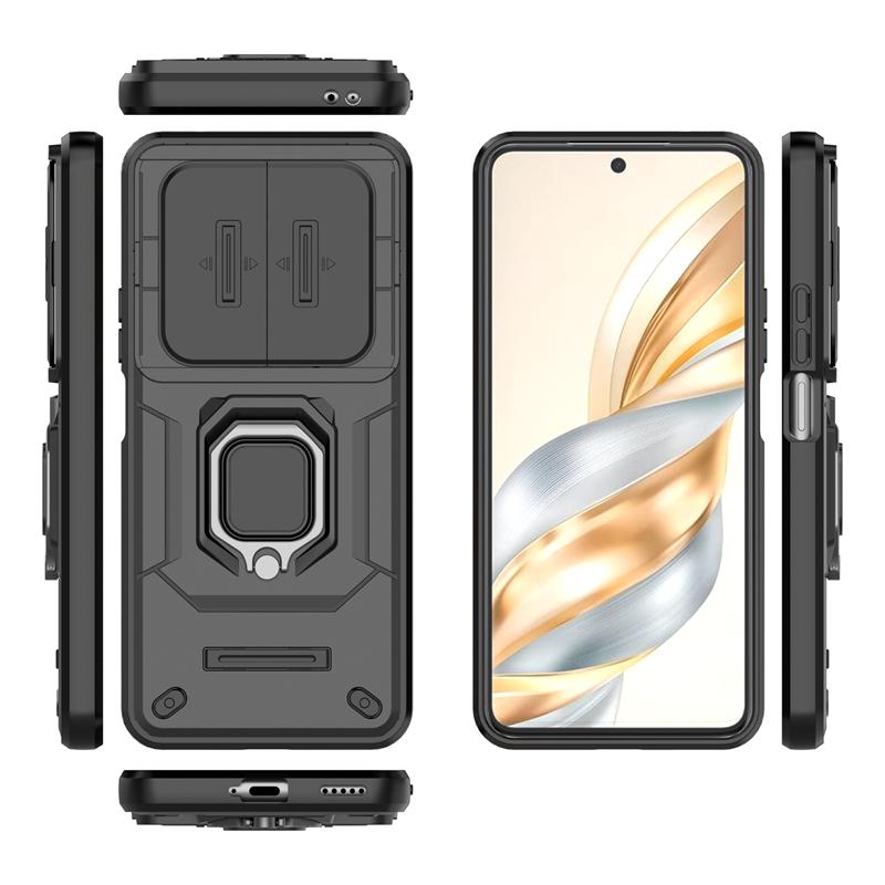 Для Honor X9C Смарт Чехол Обложка Honor X9C Смарт Capas Бампер Защитное Кольцо для Объектива Подставка Держатель Fundas Huawei Honor X9C Смарт