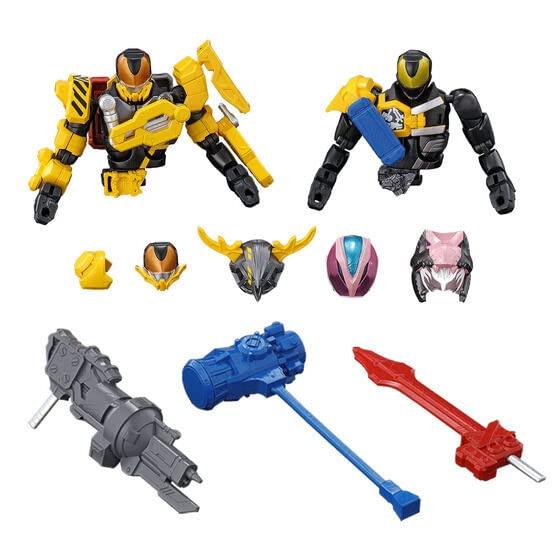 Kamen Rider Geets Revolve Change Figure PB03 Kamen Rider Seeker MOVIE Battle Royale Set