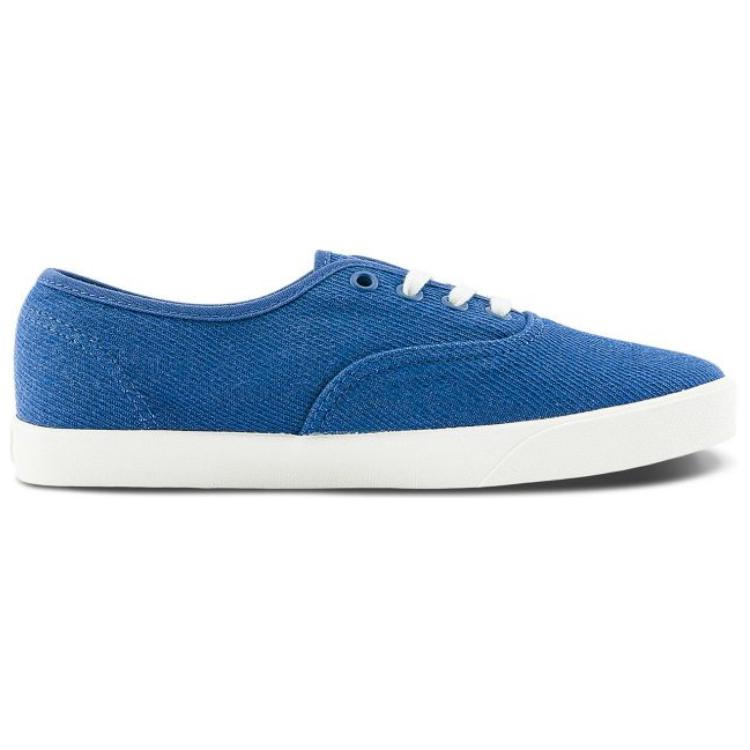 Vans Удобные Простые Низкие Кеды для Скейтборда Унисекс Кроссовки Синие VN000D04NVY