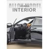 New 1/18 HONDA Accord Alloy Car Model Diecasts Metal Vehicles Car Model High Simulation Sound and Light Collection Kids Toy Gift