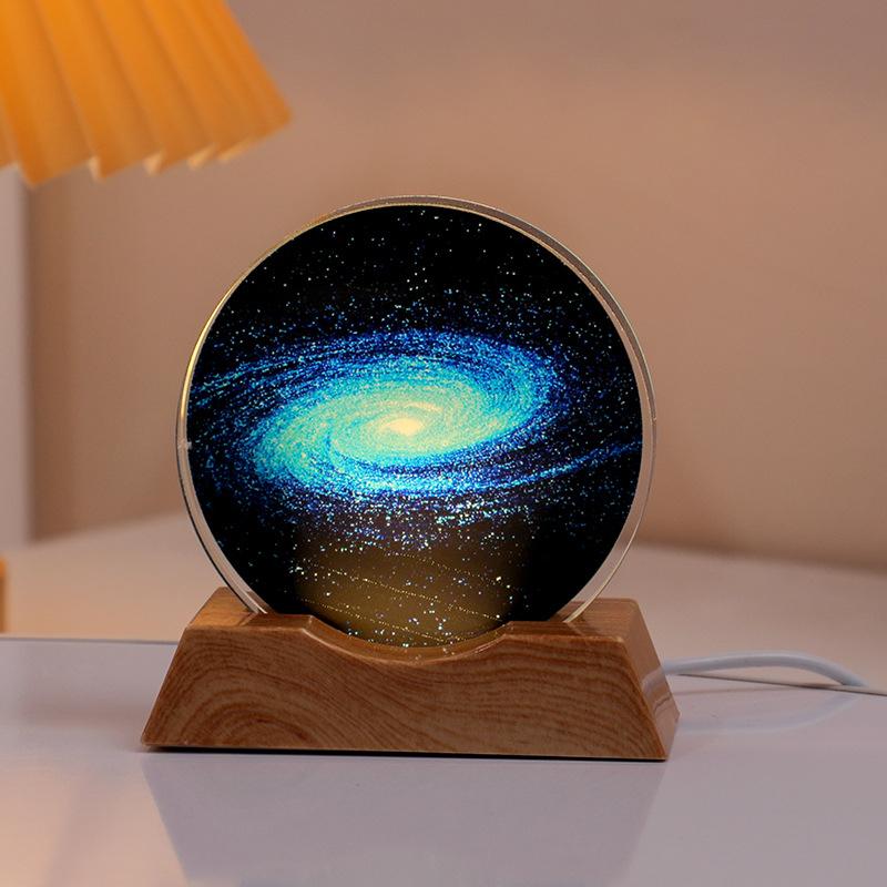 Астронавт USB Ночник Домашние украшения Орнаменты Рождественский подарок для детей