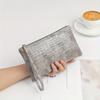 Новая Мода Большая Вместимость Каменный Узор Сумка Ретро Однослойный Кошелек для Монет Сумка для Мобильного Телефона Сумка на Запястье