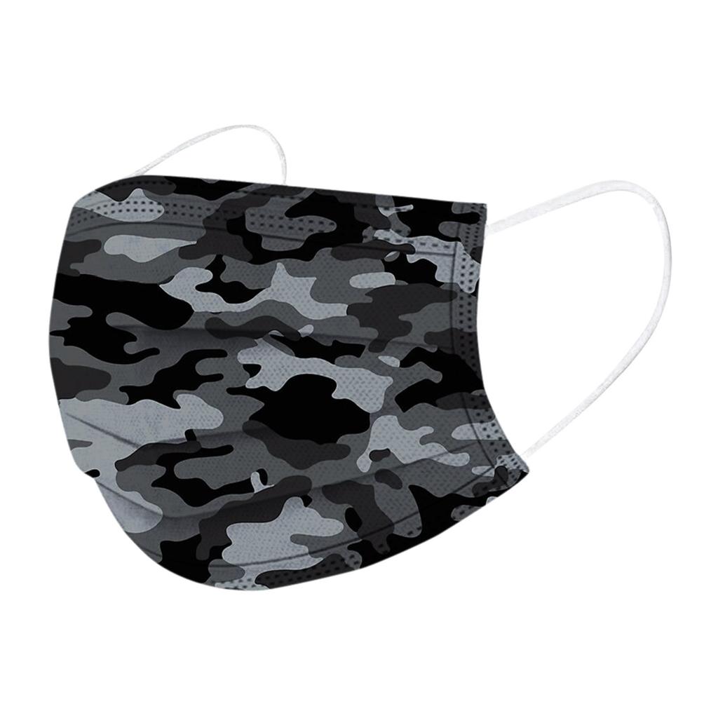 50 шт. детская маска с принтом одноразовая маска для лица промышленная 3-слойная ушная петля