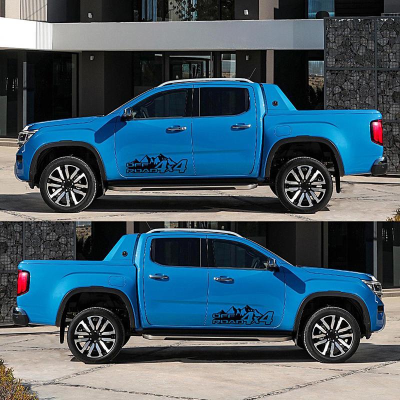 4x4 Off Road Mountain Truck Car Decal Sticker For Pickup Tailgate Door Bumper Waterproof Truck Stickers