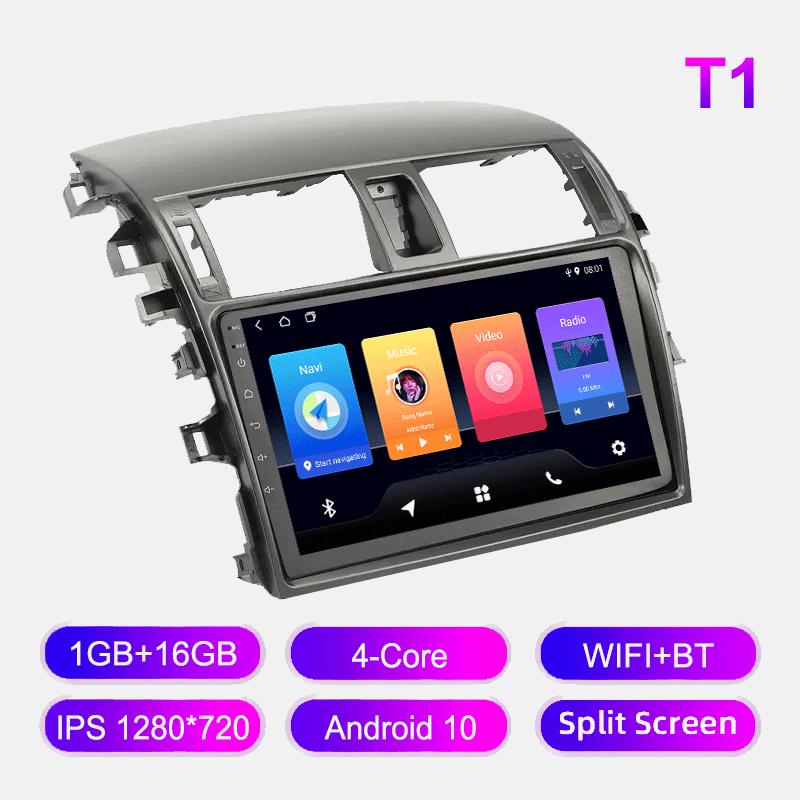 Android Car Radio For Toyota Corolla E140 E150 2006-2013 Multimedia Player Head Unit Stereo GPS Navigation BT WIFI 1+16GB