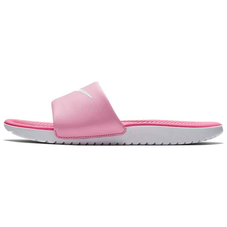 Nike Kawa Slide Grade School 'Psychic Pink' (Unisex) Psychic Pink / Laser Fuchsia / White Kids' Outdoor Slippers 819352 602