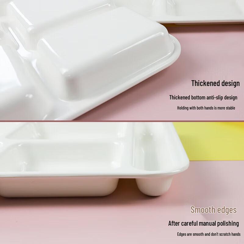 Wuhe Melamine Five-Compartment Bento Tray