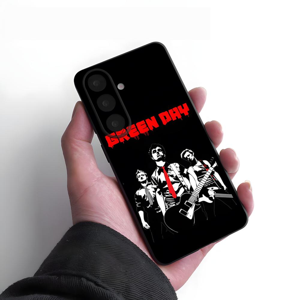 Band Green Day Phone Case For Samsung A25 A13 A33 5G A54 A36 A35 A56 A52 A14 Shockproof Soft Cover