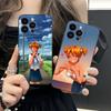 Вечное Лето Алиса Матовый Чехол для Мобильного Телефона для iPhone 17 16 15 14 13 12 11 X XR XS 8 7 Air Pro Max Plus Mini Чехол
