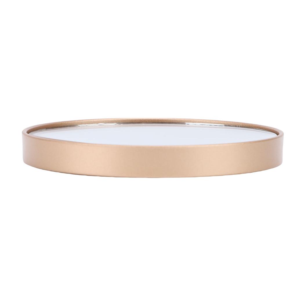 30x Magnifying Vanity Mirror Non Slip Waterproofing Suction Cup 8.8cm Magnified Makeup Mirror for Home Travel