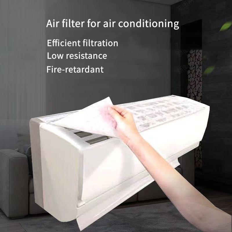 5 шт./лот Ультратонкая сетчатая губка с низким сопротивлением ветру для фильтрации воздуха для кондиционера, очистителя воздуха, оконная, пылезащитная