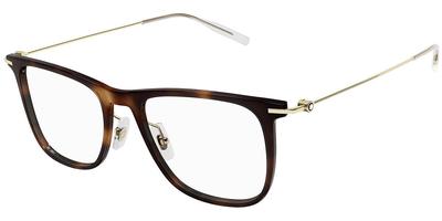 MB0206O 002 53 Новые мужские очки [Mont Blanc]