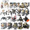 MOOXI Skibidi Toilet MOC G-man Titan Ужасы Игровые Фигурки Строительные Блоки Игрушки Для Детей Взрослых Друзей Подарок Совместимые Кирпичики