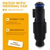For Jeep Cherokee Grand Cherokee Wrangler 4.0L For Dodge Ram 1500 2500 3500 5.2L Fuel Injectors- 6Pcs Set 0280155784 1999-2004