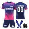Personalised Shirts Kit Mens Girls With Name Number Custom Football Jerseys For Boys Training Suit