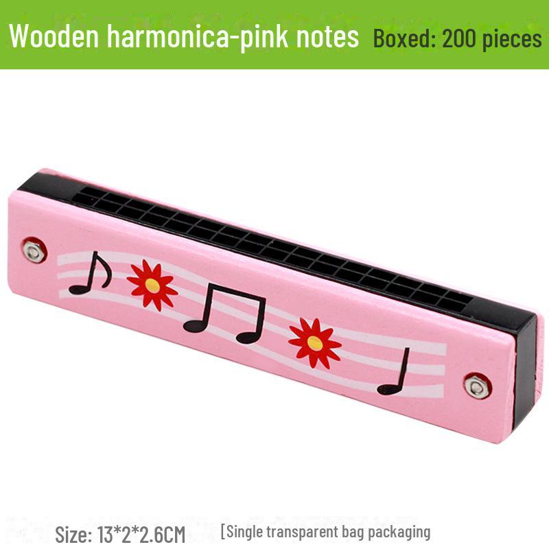Высококачественная деревянная литая губная гармошка - идеальный музыкальный подарок для детей детского сада и учеников начальной школы