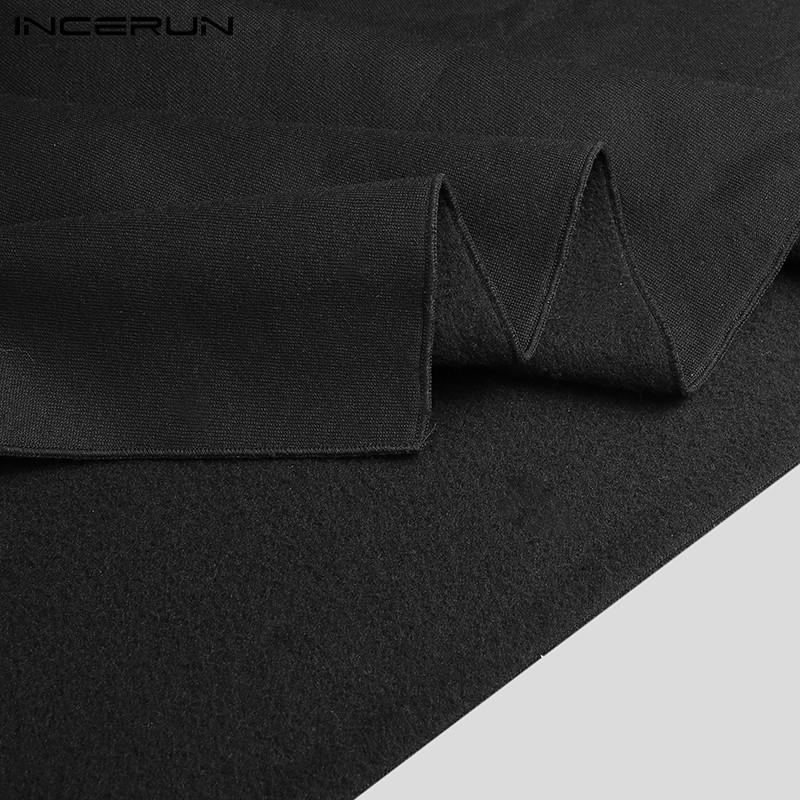 Мужской плащ с капюшоном INCERUN