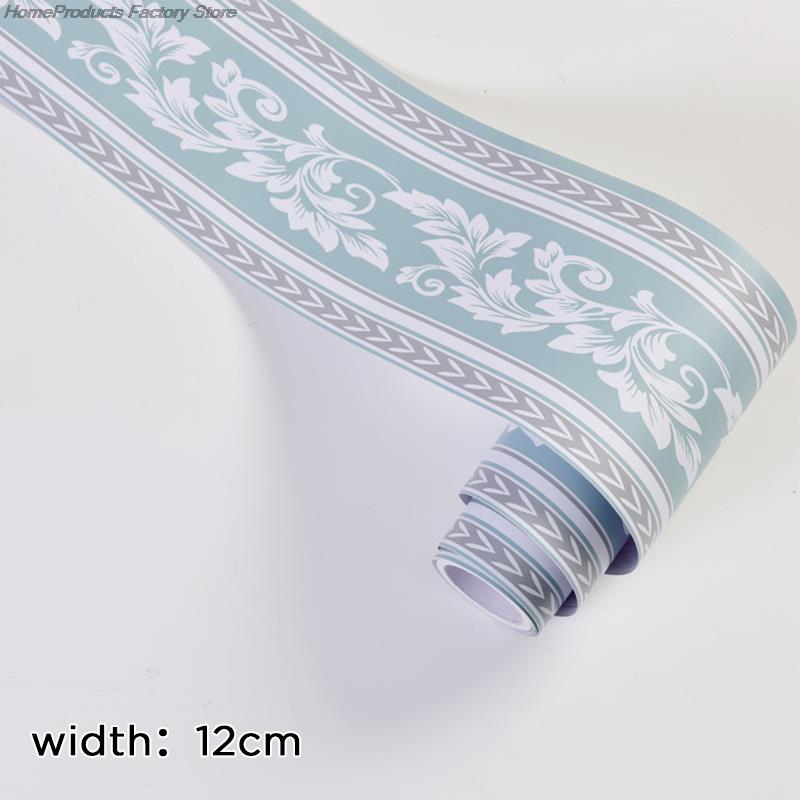 10M ПВХ водонепроницаемый пояс самоклеящийся плинтус поясной линии обои декор гостиной виниловые настенные наклейки на стену