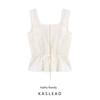 Kaslead New Women Clothes Western Style Fashion Lace Decorative Underwear Style Top 1377047