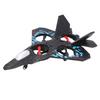 RC  plane Kit Glider Plane Remote Control EPP Foam F22 Fighter Fixed Wing Model  craft Toy
