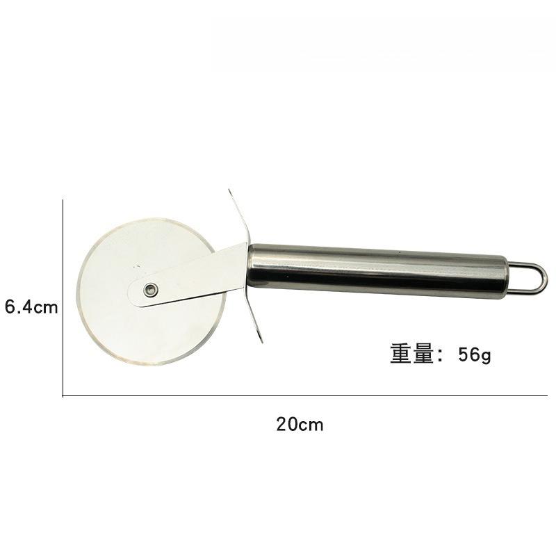 1 шт. Резак для равиоли, Колесо из нержавеющей стали, Идеально подходит для нарезки, запечатывания и защипывания свежего теста для пасты, выпечки, Домашний кухонный инструмент