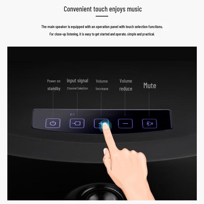 Активные Bluetooth полочные колонки HiVi OS-10 Штепсель CN (адаптер в комплекте)