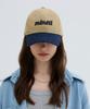 Двухцветная бейсболка с надписью Mineti Y 10525 Mt