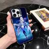 Крутой чехол для телефона G-GENSHIN IMPACT S-Skirks-GPS для iPhone 17,16,15,14,13,12,11 Plus,Pro Max,XS,Разноцветный Серебристо-Черный Чехол