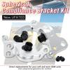 Spherical Compliance Bracket For 92-95 Honda EG Type Civic 1.6L 94-01 Acura Integra 1.8L