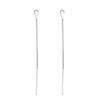 Water Drop Long Needle Earline Women's Trend Temperament Simple and Cute Niche Design Earrings Earline High Heels Earrings